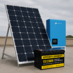 Αυτόνομο φωτοβολταϊκό σύστημα για ημερήσια παραγωγή 2,5 κιλοβατώρες ημερησίως