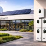 Τριφασικό Φωτοβολταϊκό Σύστημα 20kW με Μπαταρία και Έλεγχο Μηδενικής Έγχυσης για Επιχειρήσεις